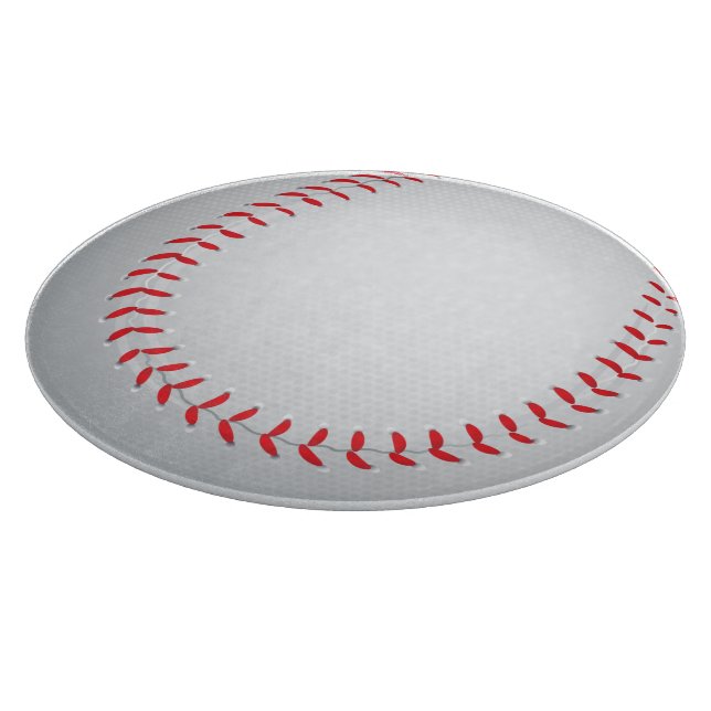 Novelty Sport Baseball / Softball Ball Cutting Board (Corner)