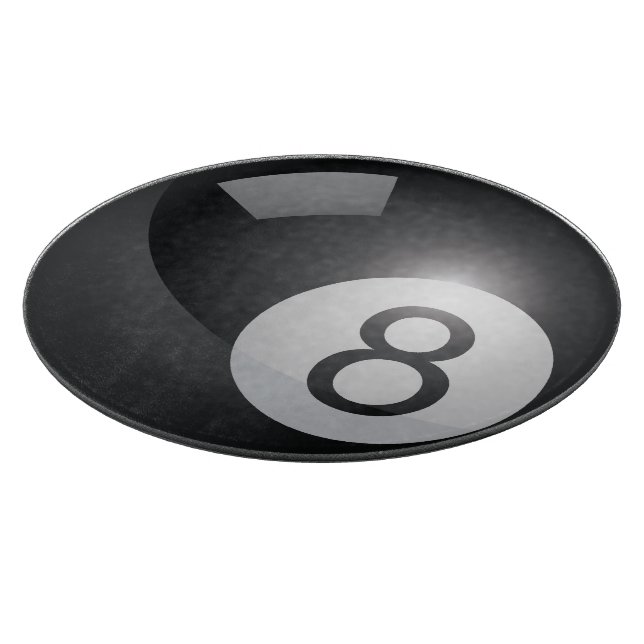 Novelty Sport Billiards 8 Ball Cutting Board (Corner)