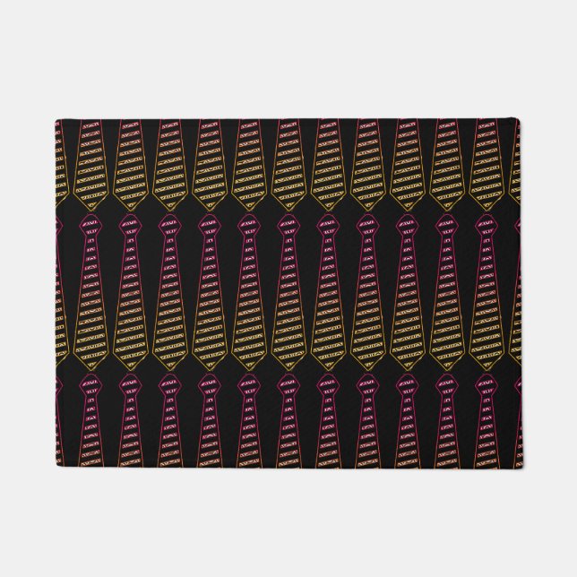  Novelty Ties  Doormat (Front)
