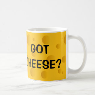 Novely coffee mug for cheese lovers