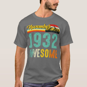 November 1932 Birthday Gift Shirt Vintage November