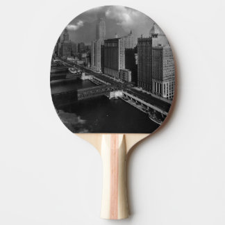 November 1939: The city of Chicago Ping Pong Paddle