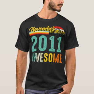 November 2011 Birthday Gift Shirt Vintage November