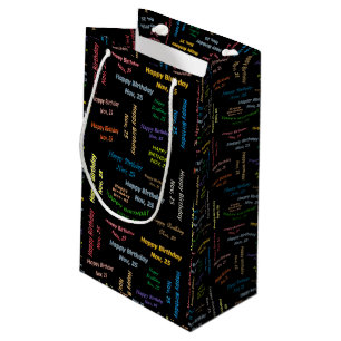 November, 25 Birthday Gift Bag
