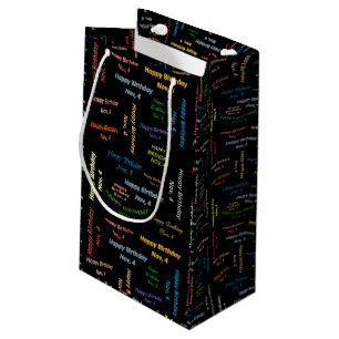 November, 4 Birthday Gift Bag