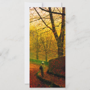 November Afternoon Stapleton Park Grimshaw Card