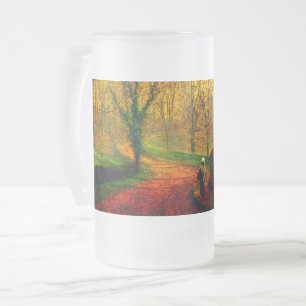 November Afternoon Stapleton Park Grimshaw Frosted Glass Beer Mug