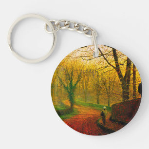 November Afternoon Stapleton Park Grimshaw Key Ring