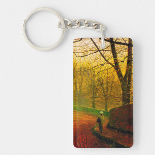 November Afternoon Stapleton Park Grimshaw Key Ring
