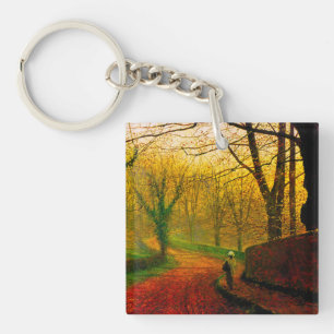 November Afternoon Stapleton Park Grimshaw Key Ring