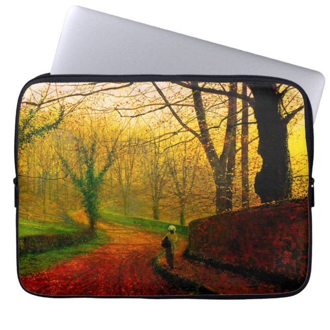 November Afternoon Stapleton Park Grimshaw Laptop Sleeve (Front)