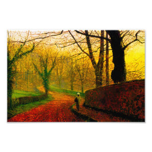 November Afternoon Stapleton Park Grimshaw Photo Print