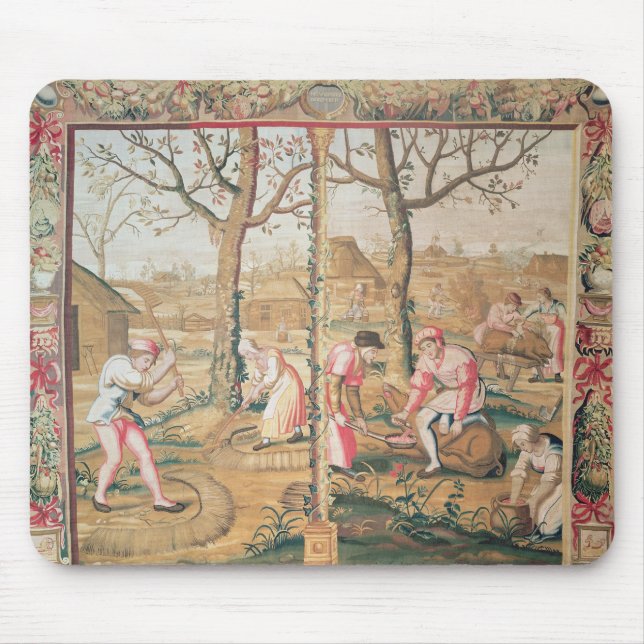 November and December Mouse Mat (Front)