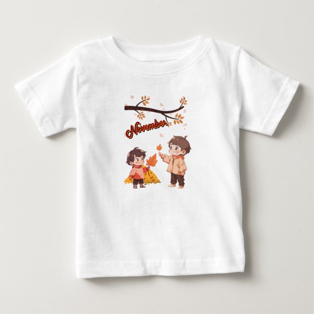 November Baby Tee (Front)