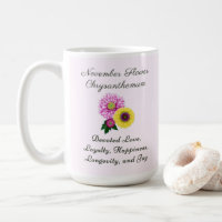 November Birth Month Flower Chrysanthemum