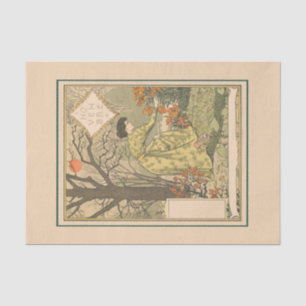 November by Eugene Grasset Tissue Paper