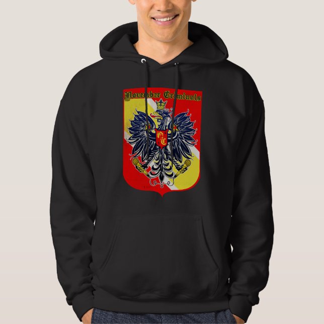 November Criminals Crest Hoody (Front)