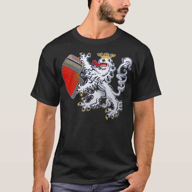 November Criminals Lion of Bohemia Melodeon Shirt (Front)