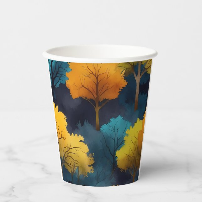 November fall paper cups (Front)