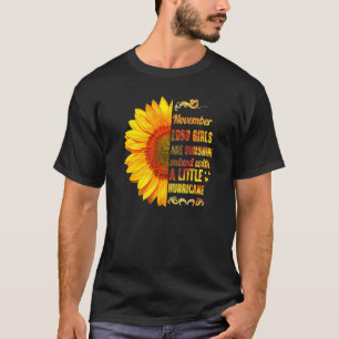 November Girls 1969 50th Birthday Sunflower T-Shirt