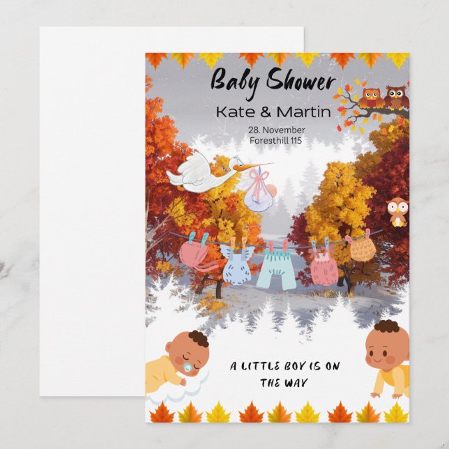 November  invitation (Front/Back)