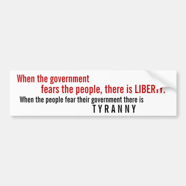 NOVEMBER IS COMING - Vote Democrats Out Bumper Sticker (Front)