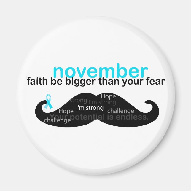 *November men health awareness month Magnet (Front)