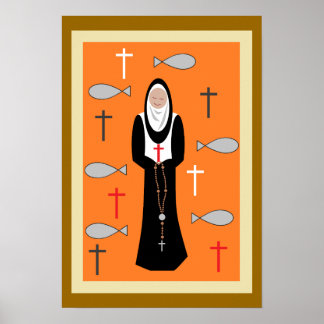 November Nun Poster
