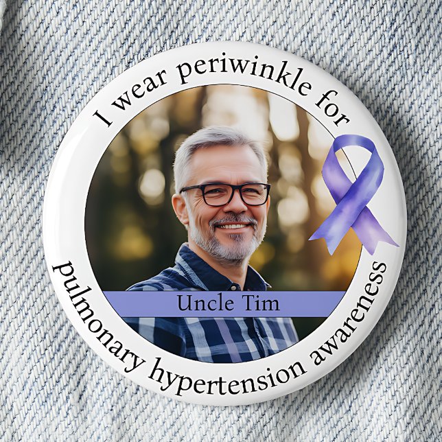 November Pulmonary Hypertension Awareness Month Bu 6 Cm Round Badge (Creator Uploaded)