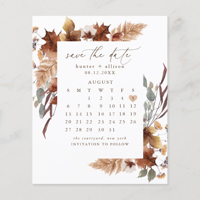 November Save the Date  (Front)