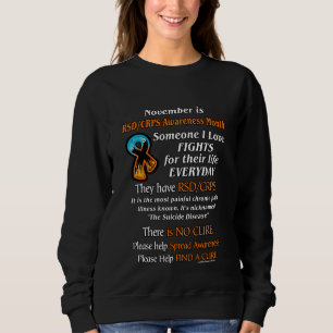 November...Someone I Love Fights Sweatshirt