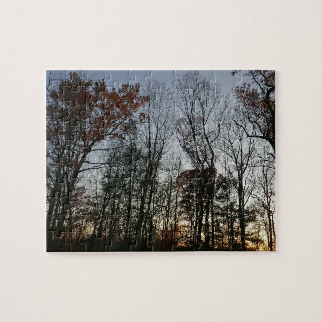 November Sunset Jigsaw Puzzle (Horizontal)