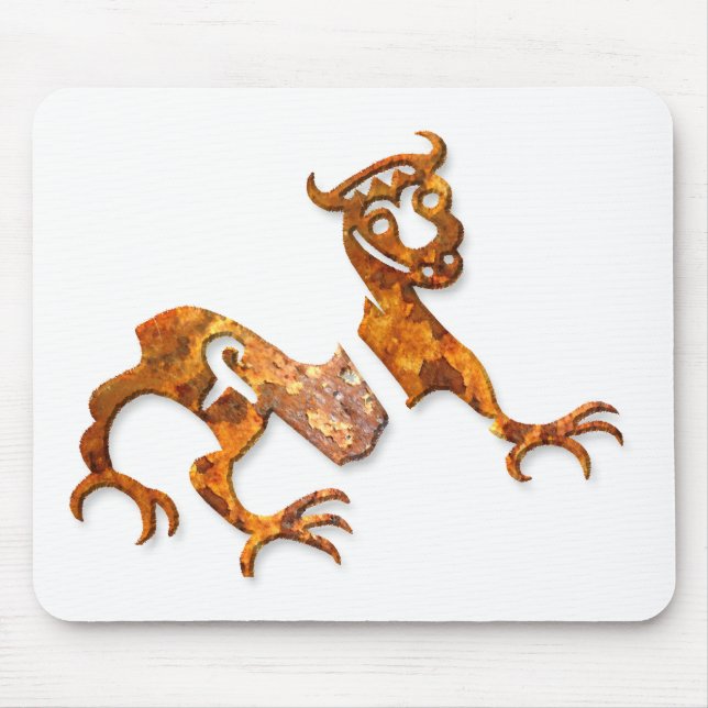 Novgorod Dragon rust Mouse Mat (Front)