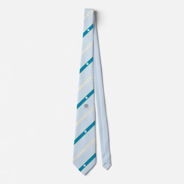 Novi Sad stripes flag Tie (Front)