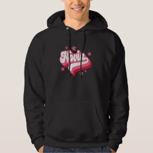 Novia, Bride Spanish Latina Wedding Retro Bachelor Hoodie