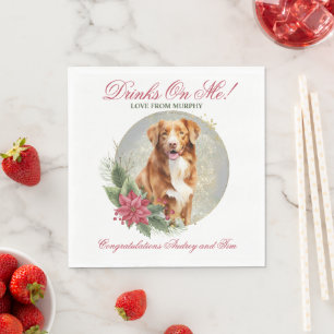 Novia Scotia Duck Tolling Retriever Wedding Napkin