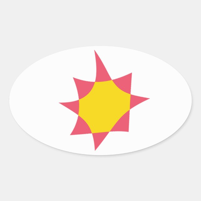 Novial Flag Sticker (Front)