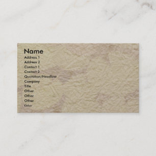 NOVINO - Handmade Paper look 2 Business Card