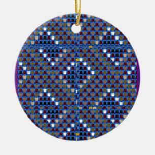 NOVINO Texture Pattern Meet Greet Gifts  doonagiri Ceramic Tree Decoration