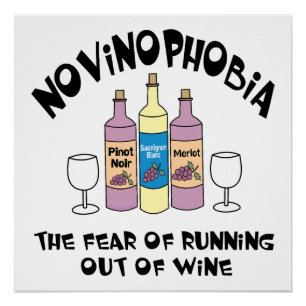 Novinophobia Bottles Poster