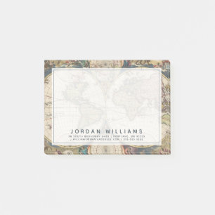 Novissima Totius Terrarum Orbis Tabula Post-it Notes