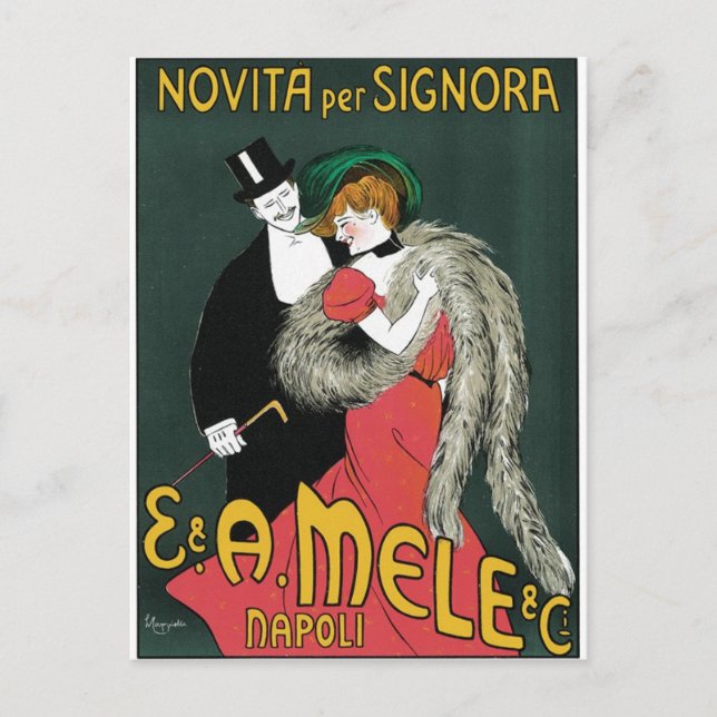 Novita per Signora by Leonetto Cappiello Postcard (Front)