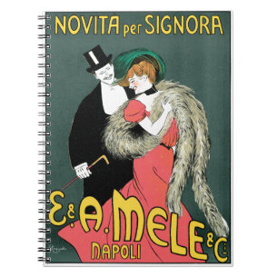 Novita Per Signora ~ E.A. Mele co. Notebook
