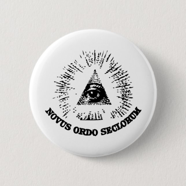 Novus Ordo Seclorum Button (Front)