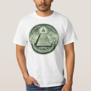 Novus Ordus Seclorum NWO Illuminati Seal T-Shirt