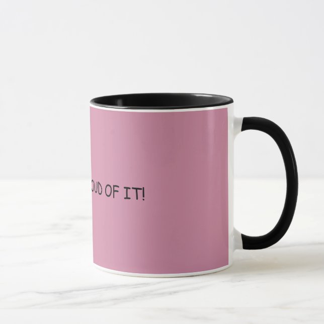 Now a mug for those who have been through trauma. (Right)
