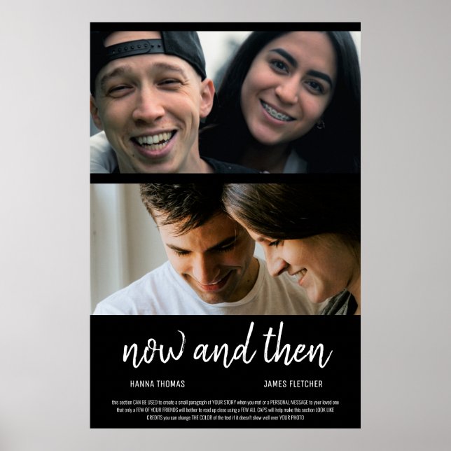 Now and Then Love Story Movie Poster (Front)
