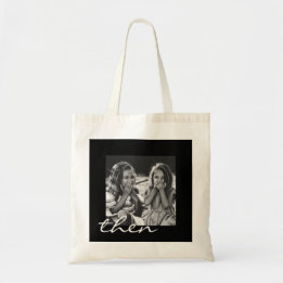 Now and Then Mothers Day Photo Tote Bag