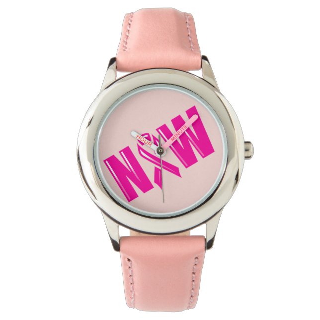 NOW Breast Cancer Awareness Watch (Front)
