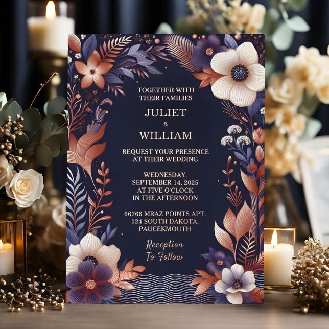 Now Budget Cheap Outdoor Stylish Navy Blue Wedding (Creator Uploaded)